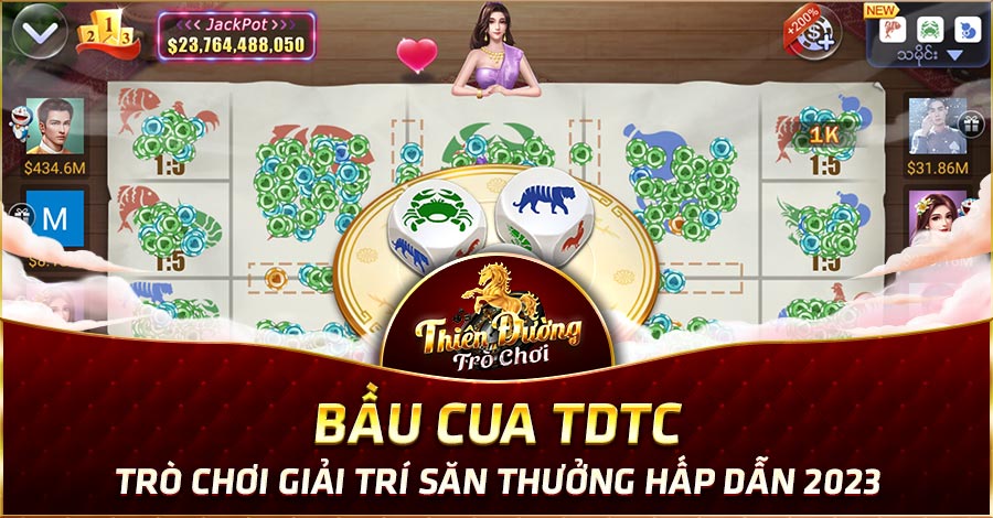 Bầu Cua TDTC - Trò Chơi Giải Trí Săn Thưởng Hấp Dẫn 2023