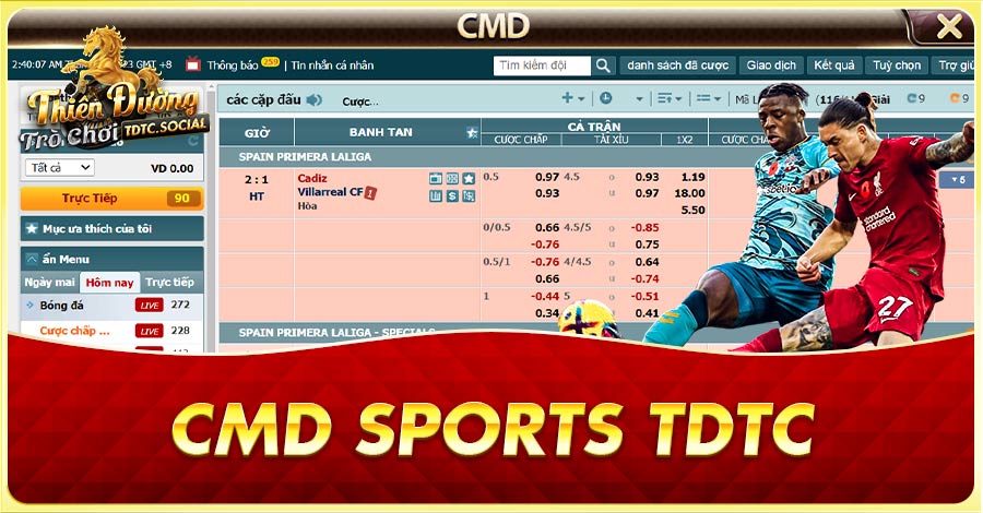 CMD Sports TDTC