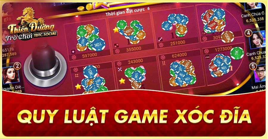 Quy luật game Xóc Đĩa
