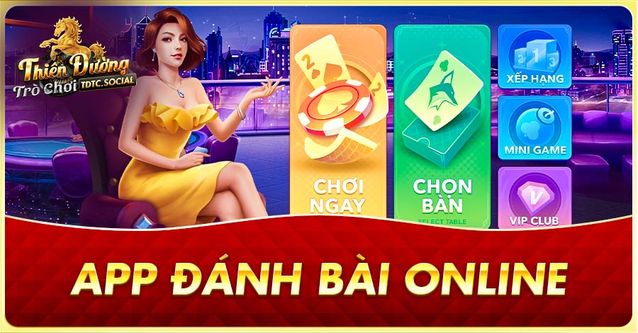 App đánh bài online