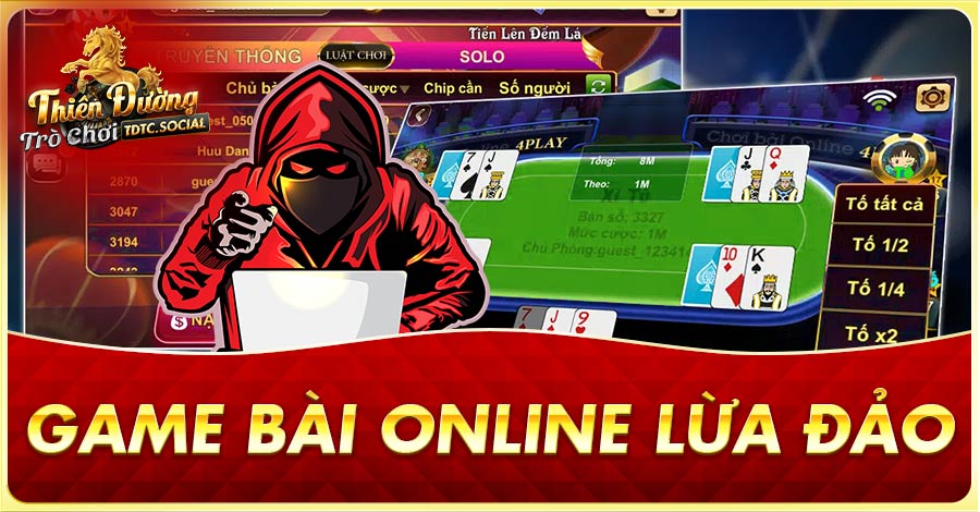 Game bài online lừa đảo