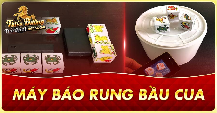 Máy báo rung Bầu Cua