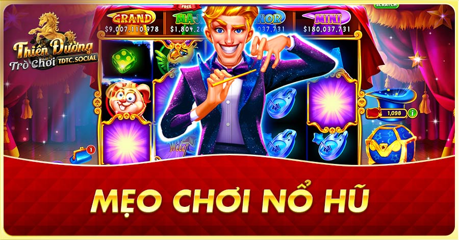 Mẹo chơi Nổ Hũ là bí kíp được nhiều dân cá cược quan tâm hiện nay. Tất cả bí kíp và kinh nghiệm quay đâu thắng đó sẽ được cung cấp đầy đủ trong bài viết dưới đây.