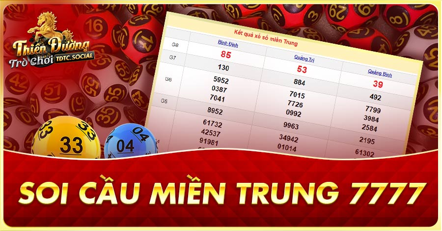 Soi cầu miền Trung 7777