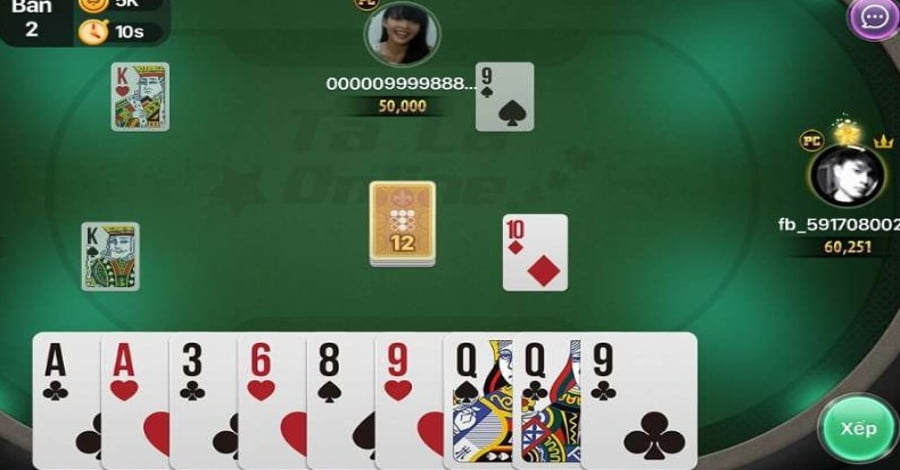 Các thuật ngữ trong cách chơi phỏm 9 cây