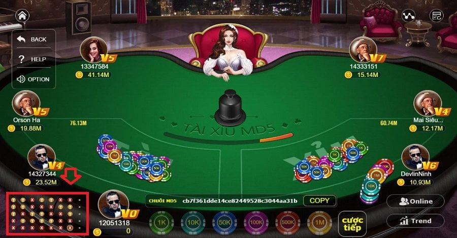 Cách soi cầu Tài Xỉu theo quy tắc cầu bệt